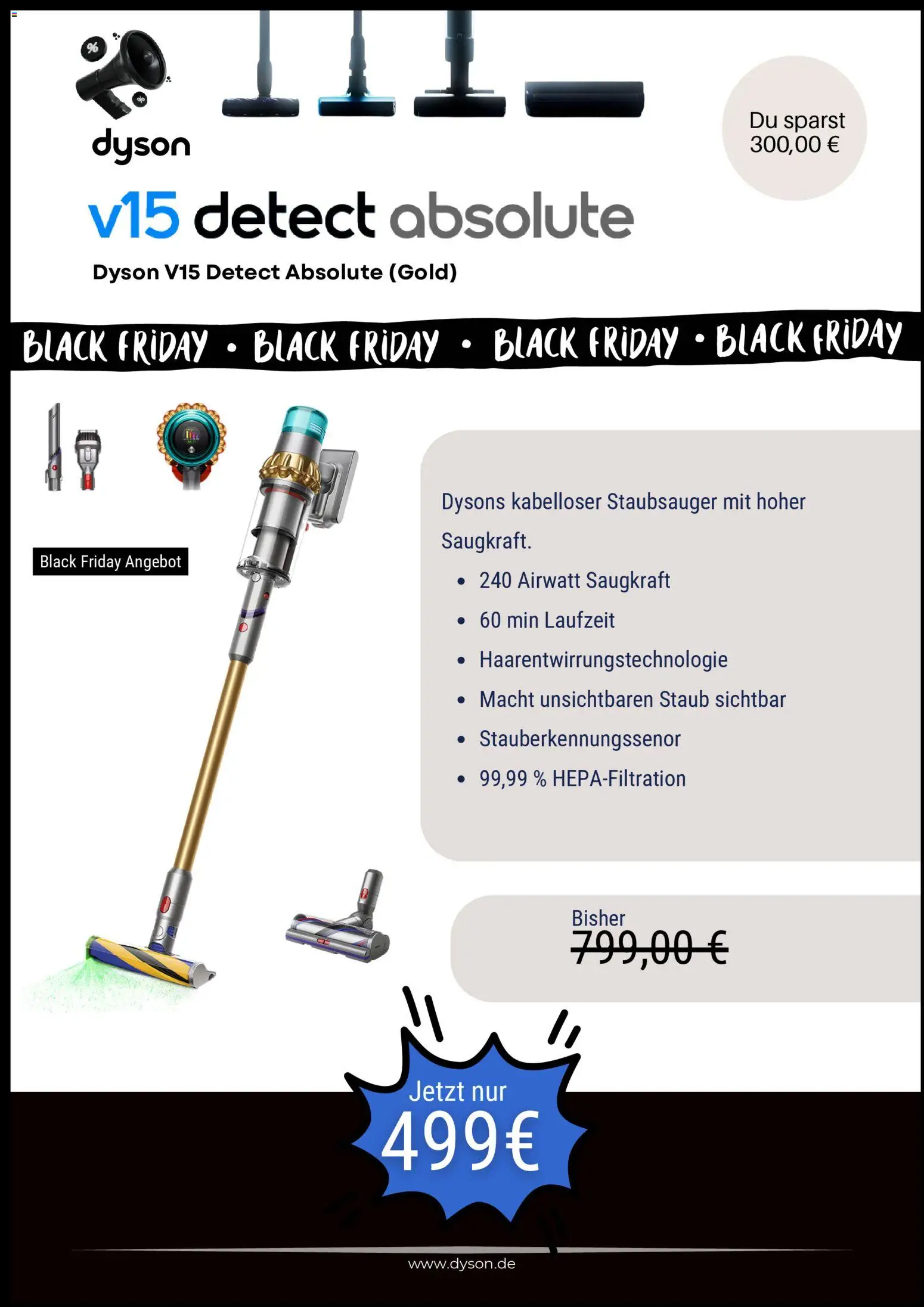 Dyson - Black Friday – gültig ab 13.11.2025 | Seite: 2 | Produkte: Dyson, Staubsauger
