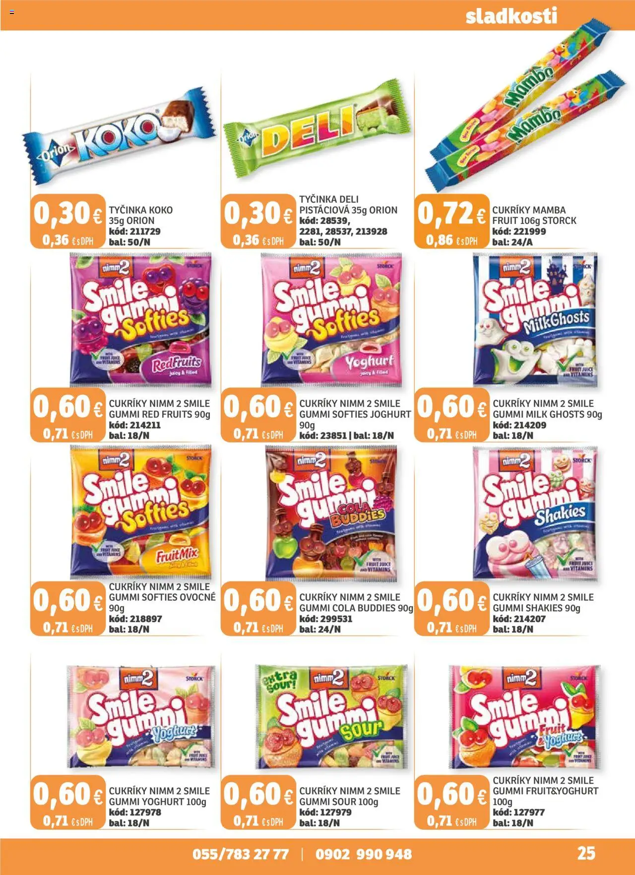 Labaš magazín │ platný od 25.07.2025 | Strana: 25 | Produkty: Cukríky, Cola