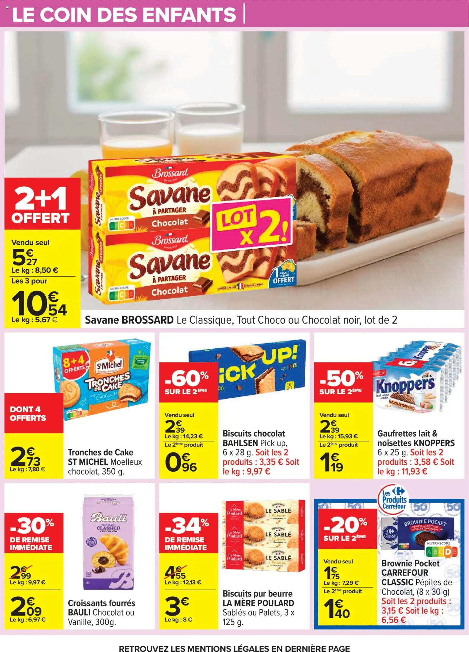 {H1} | Page: 14 | Produits: Noisettes, Lait, Chocolat, Biscuits