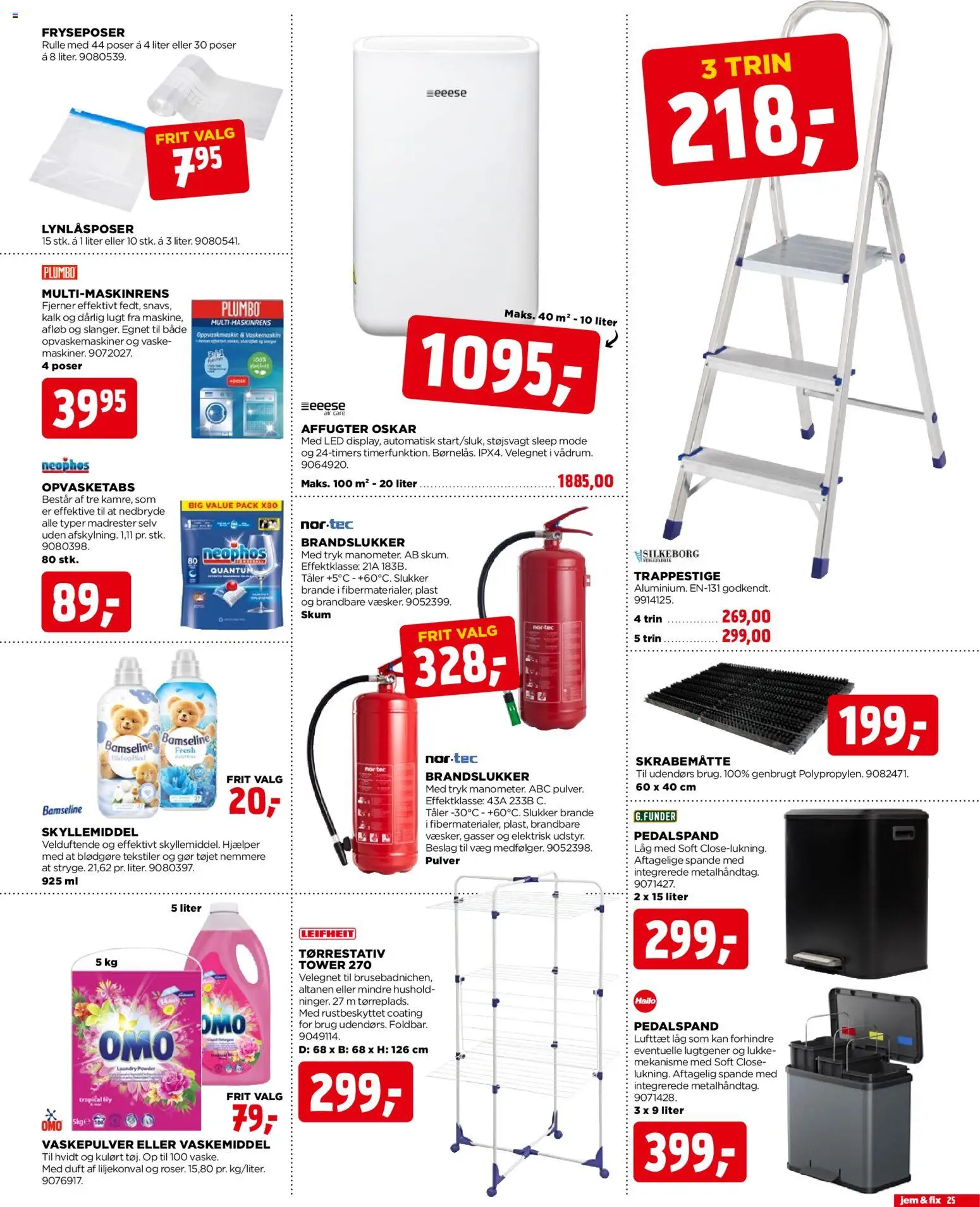 Jem & fix tilbudsavis – gyldig fra 16.11.2025 | Side: 25 | Produkter: Duft, Vaskepulver, Skyllemiddel, Søm