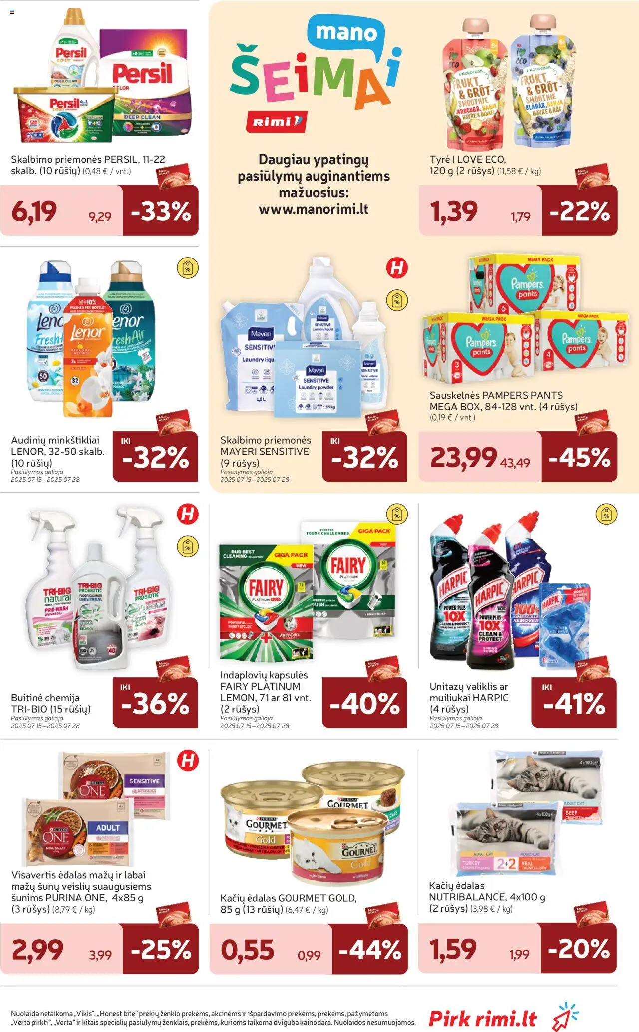 Rimi - Leidinys│galioja nuo 22.07.2025 | Puslapis: 27 | Prekių: Tyrė