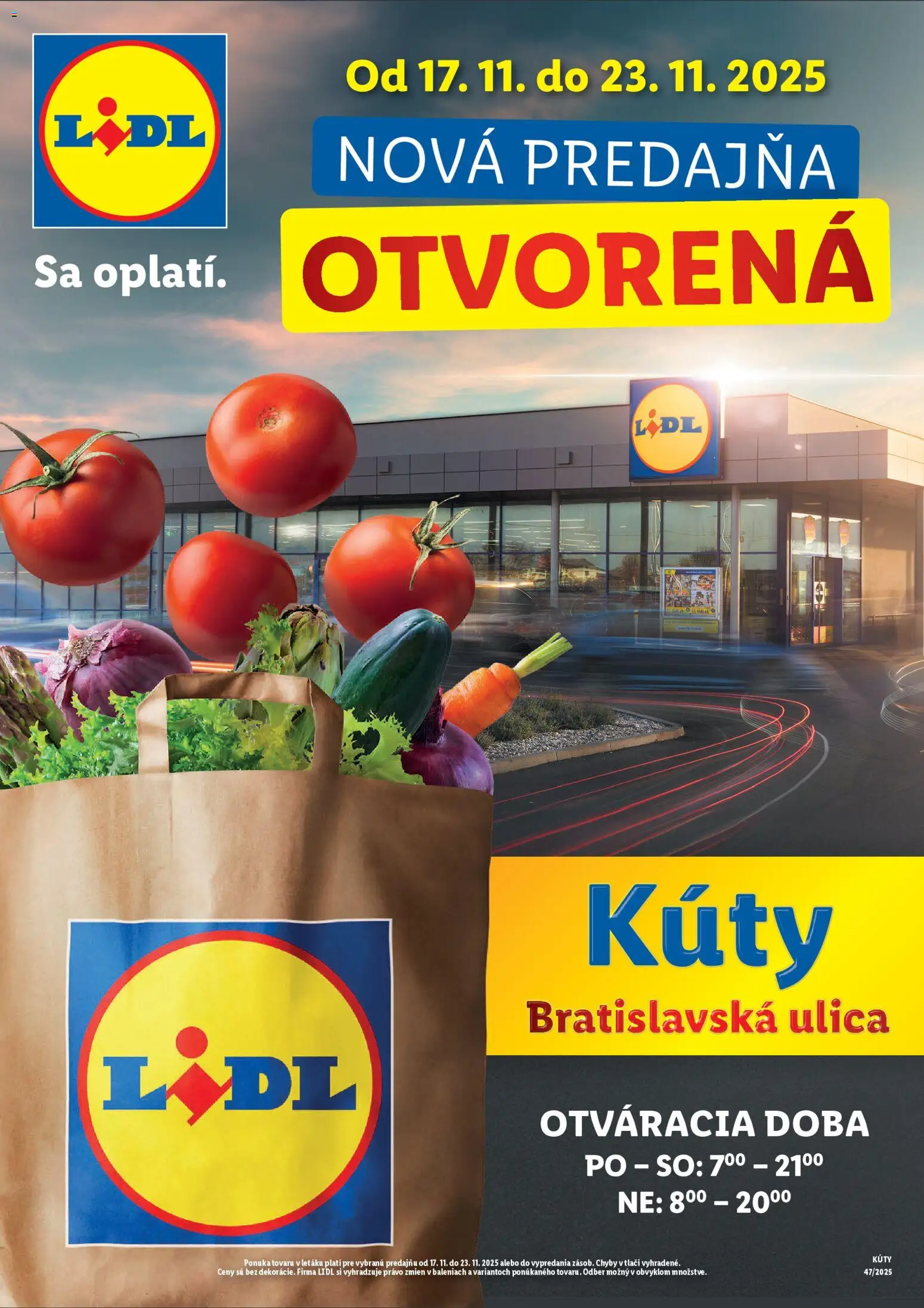 Nové Lidl akcie – leták je platný od 17.11.2025 | Strana: 1