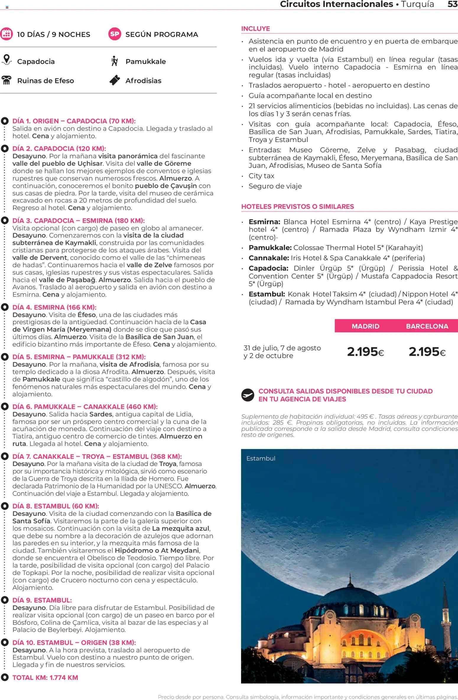 Viajes El Corte Inglés Circuitos exclusivos │ válido desde el 28.03.2026 | Página: 53 | Productos: Cuna