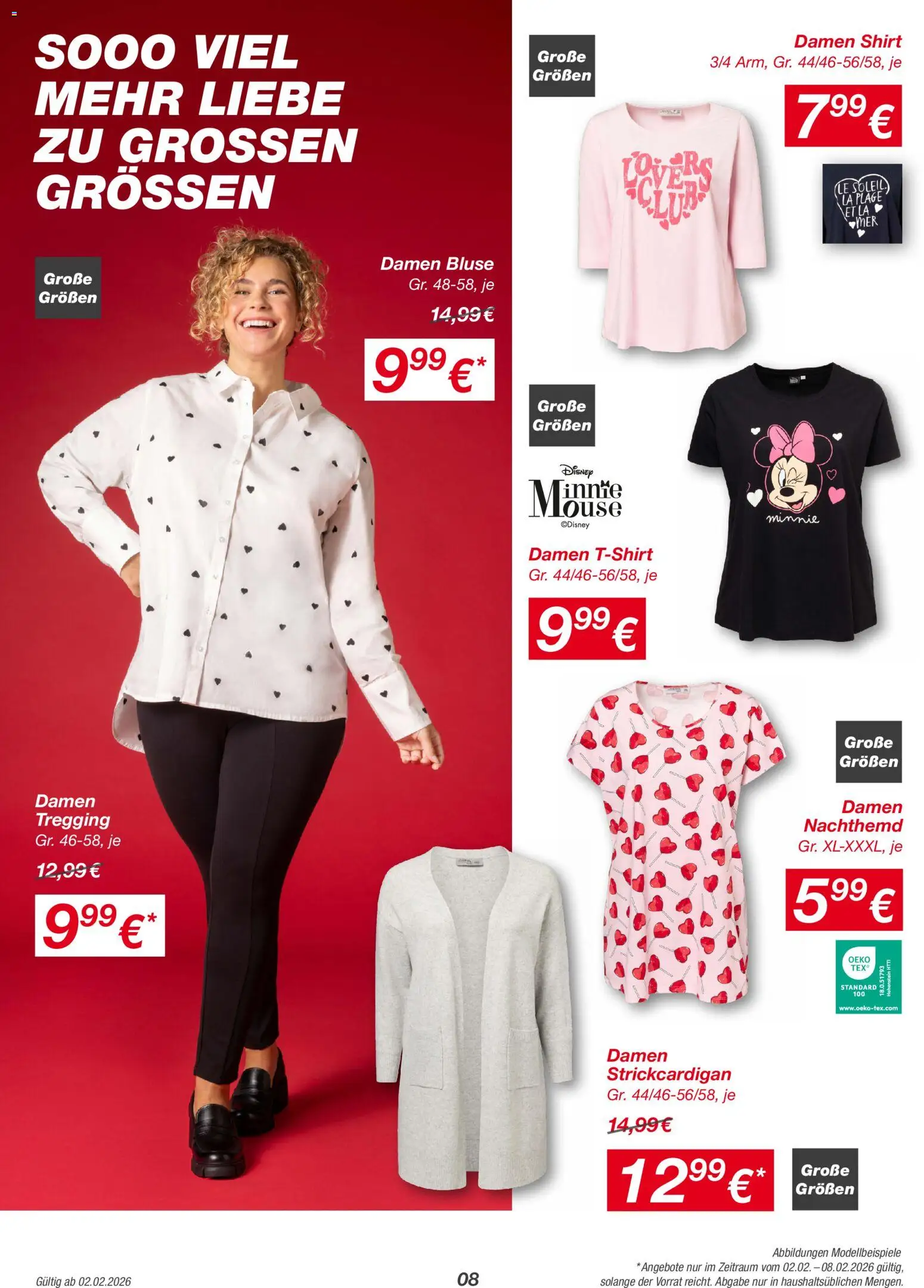 Kik Prospekt 	 – gültig ab 02.02.2026 | Seite: 8 | Produkte: Shirt, Bluse