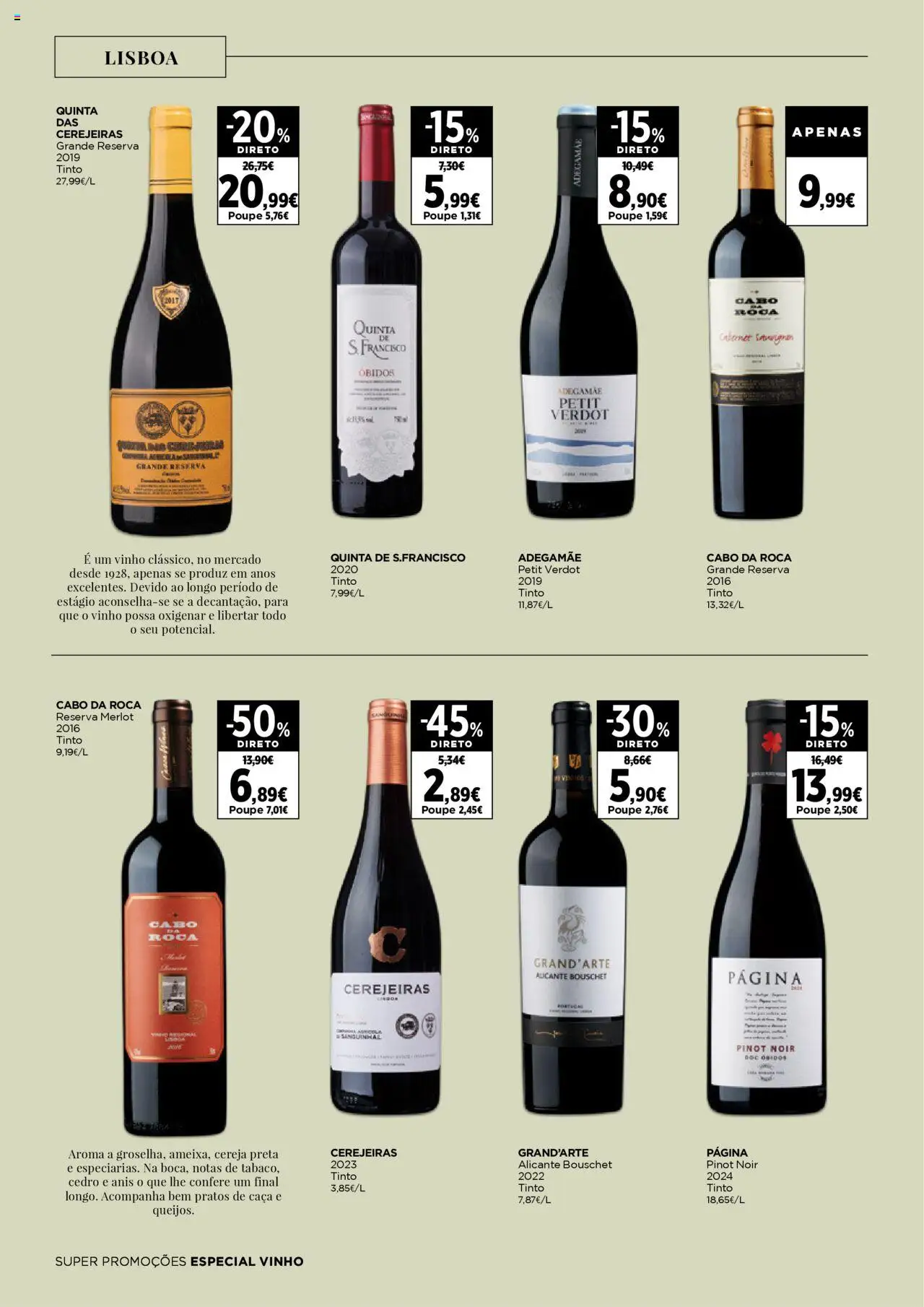 El Corte Ingles folheto │ válido de 19.09.2025 | Página: 20 | Produtos: Cabo, Pratos, Cereja, Vinho
