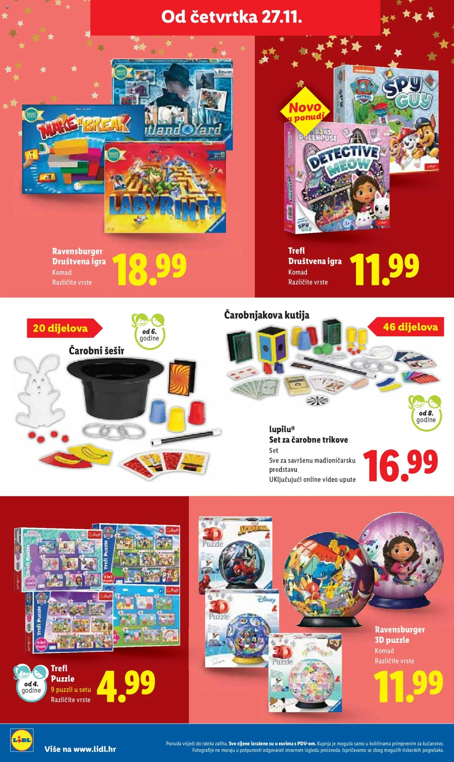 Lidl katalog | vrijedi od 27.11.2025 | Stranica: 38 | Proizvodi: Kutija, Šešir, Video, Igra