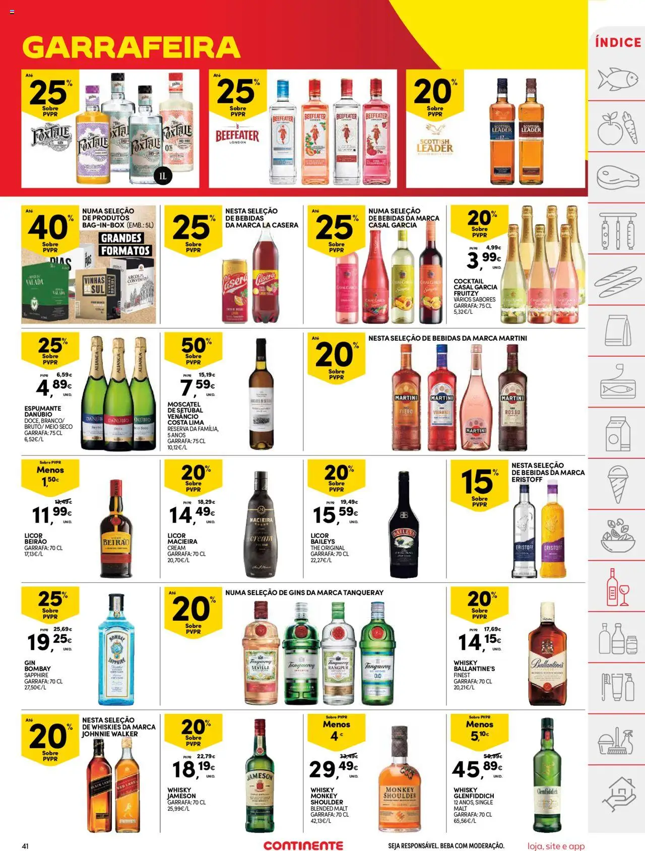 Continente folheto │ válido de 05.08.2025 | Página: 41 | Produtos: Aliança, Vodka, Salada, Soda