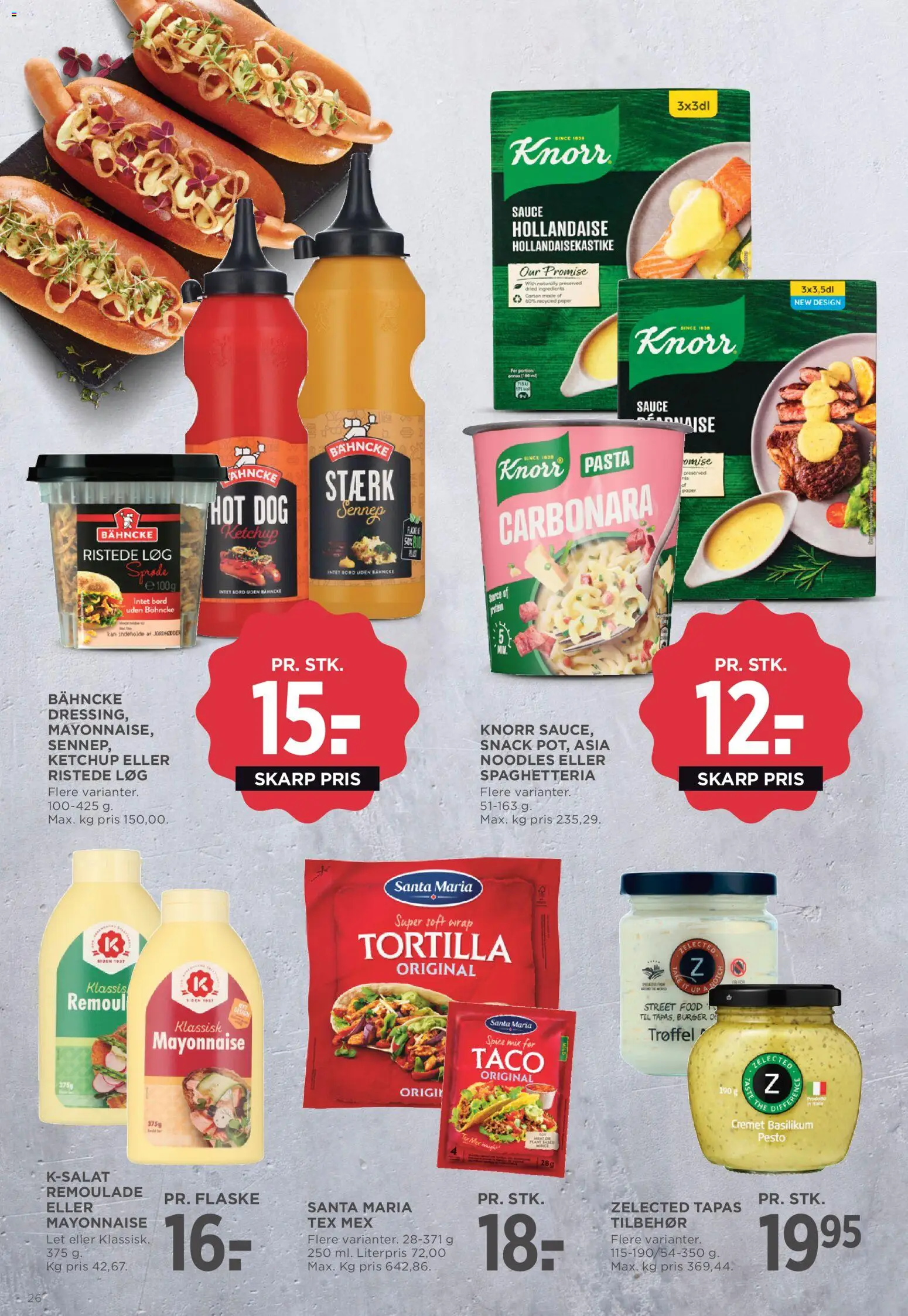 Meny tilbudsavis – gyldig fra 27.12.2025 | Side: 22 | Produkter: Bord, Pesto, Sennep, Taco