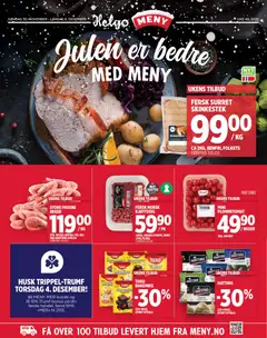 Forhåndsvisning av Meny Helgø kundeavis gyldig fra 30.11.2025