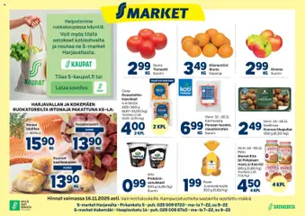 S-market-mainoslehti voimassa 12.11.2025 alkaen