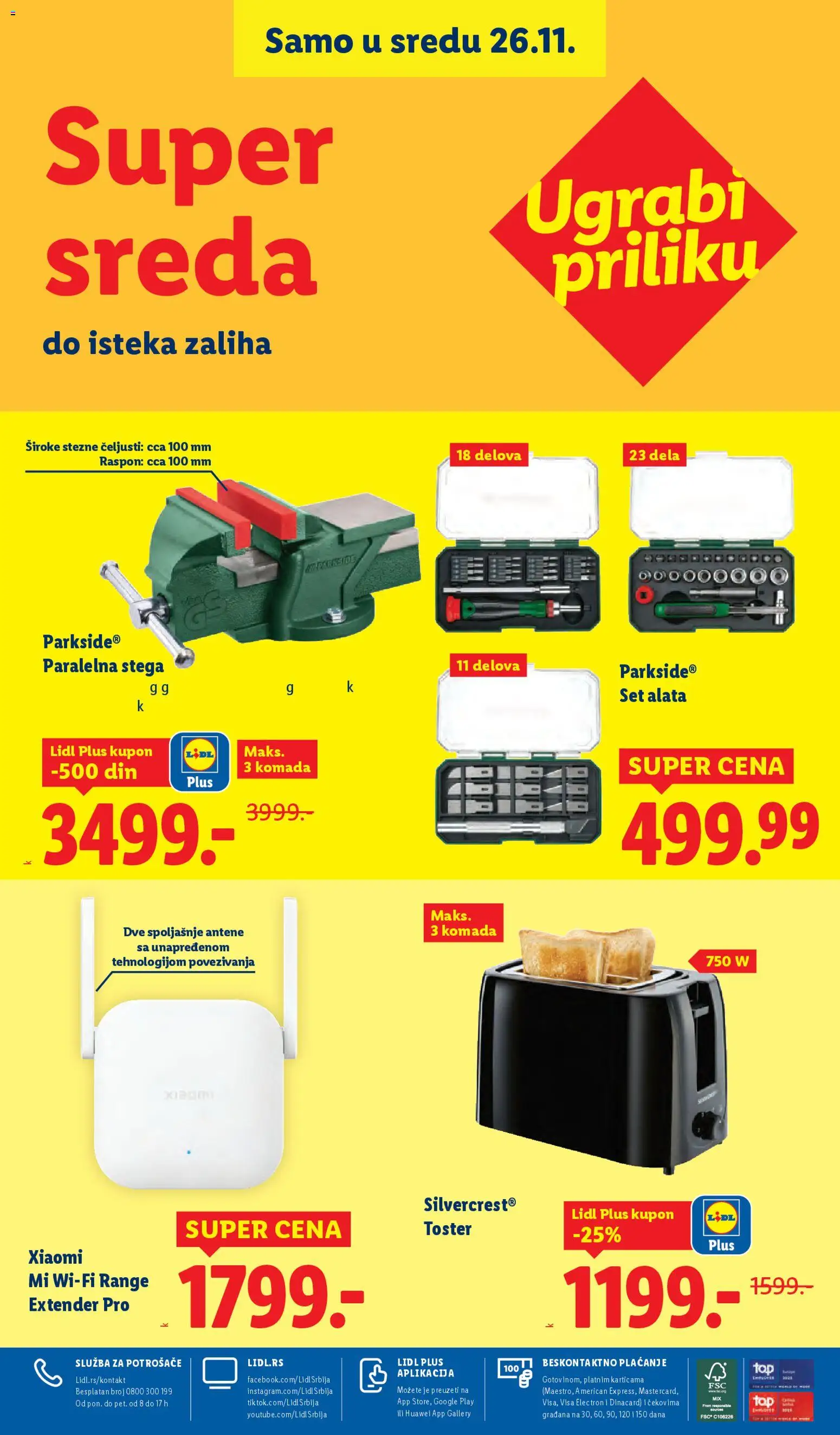 Lidl katalog - važi od 20.11.2025 | Strana: 76 | Proizvode: Silvercrest, Set alata, Xiaomi, Parkside