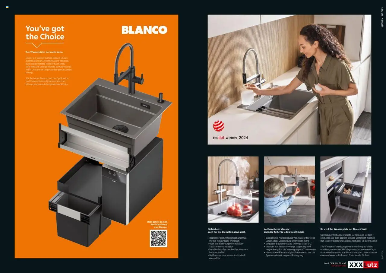 XXXLutz - Die neuen Küchentrends gültig ab 01.08.2025 | Seite: 72 | Produkte: Wasser