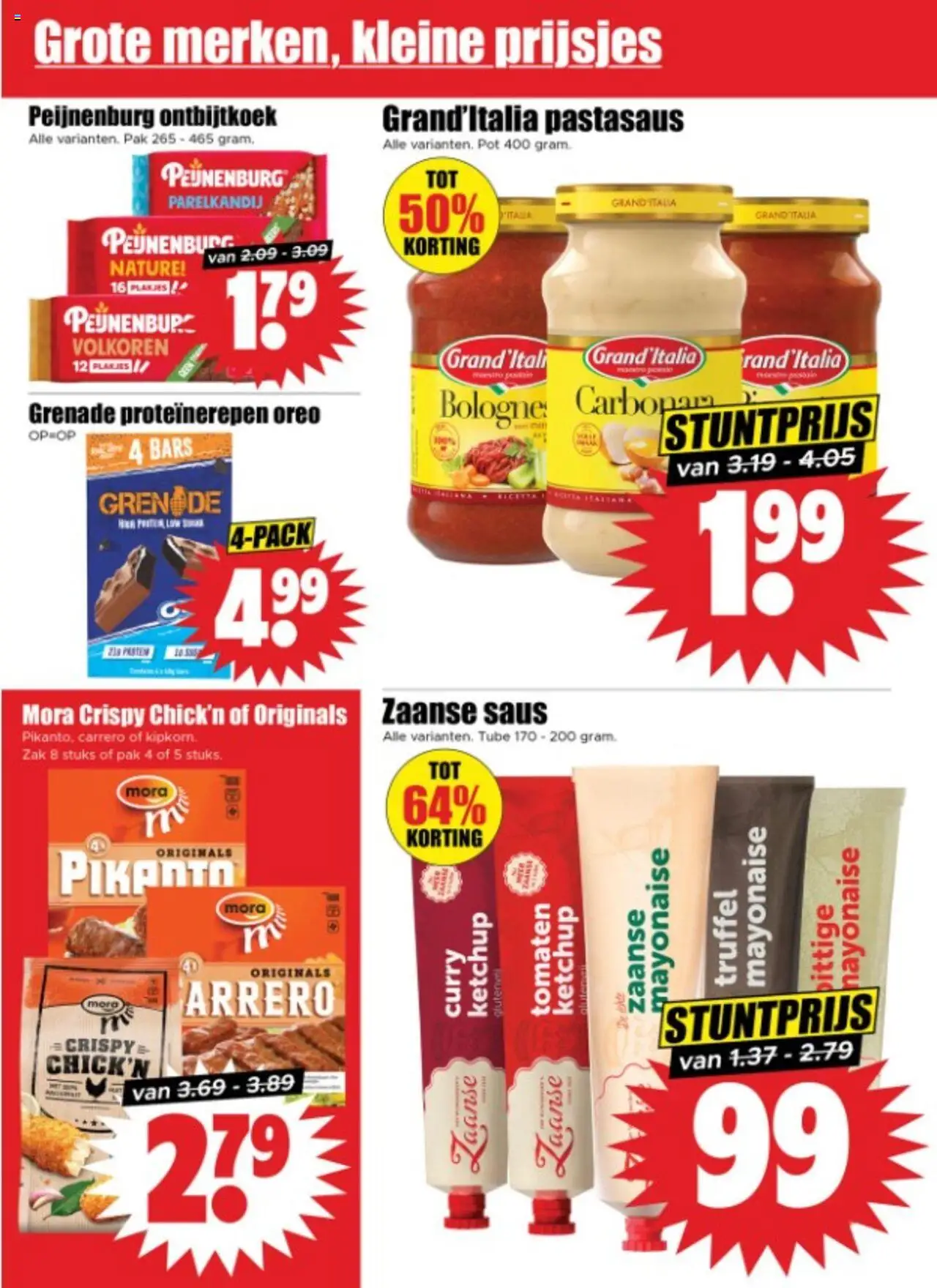  | Pagina: 22 | Producten: Ketchup, Zak, Oreo, Saus