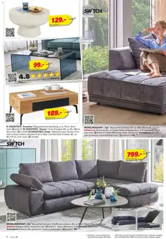 Höffner - Höffner: Möbelangebote ab 23.12.2025 gültig | Seite: 2 | Produkte: Wohnlandschaft, Kissen, Couchtisch