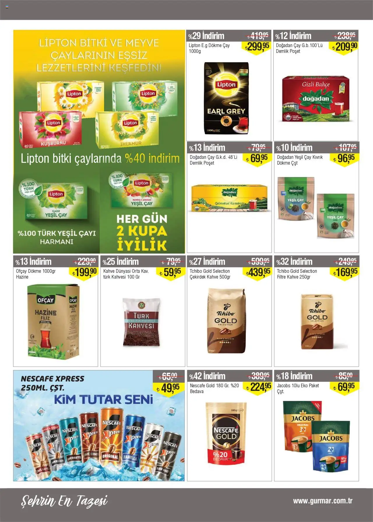 Gürmar Katalog - 01.10.2025 tarihinden itibaren geçerlidir | Sayfa: 9 | Ürünler: Çay, Meyve, Kuşburnu, Demlik