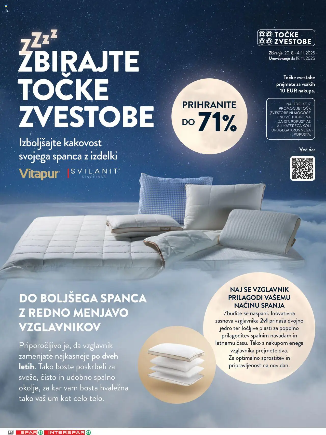 Spar katalog 35/25 │ velja od 27.08.2025 | Stran: 14 | Izdelki: Vzglavnik