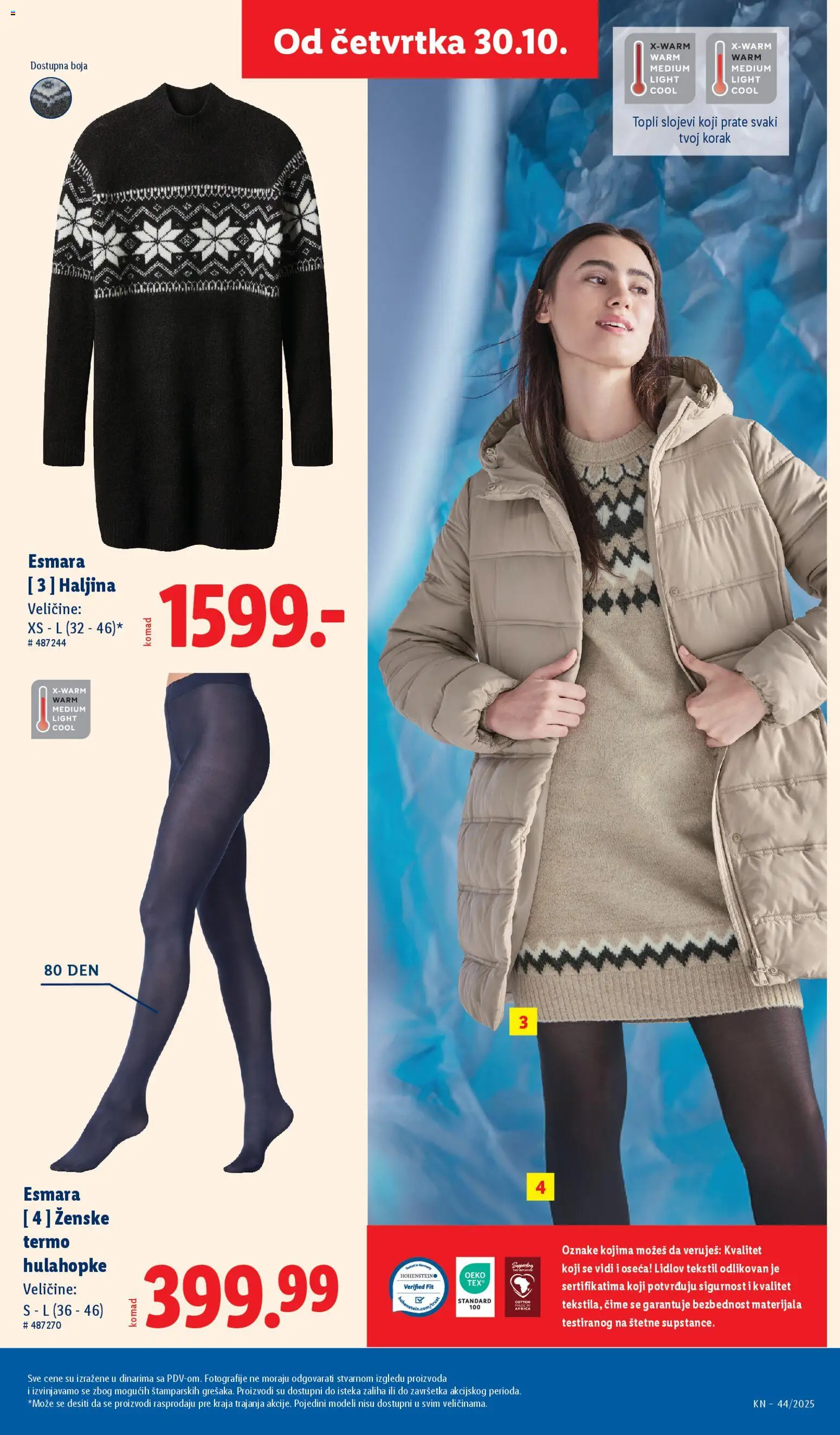 Lidl katalog - važi od 30.10.2025 | Strana: 57 | Proizvode: Haljina