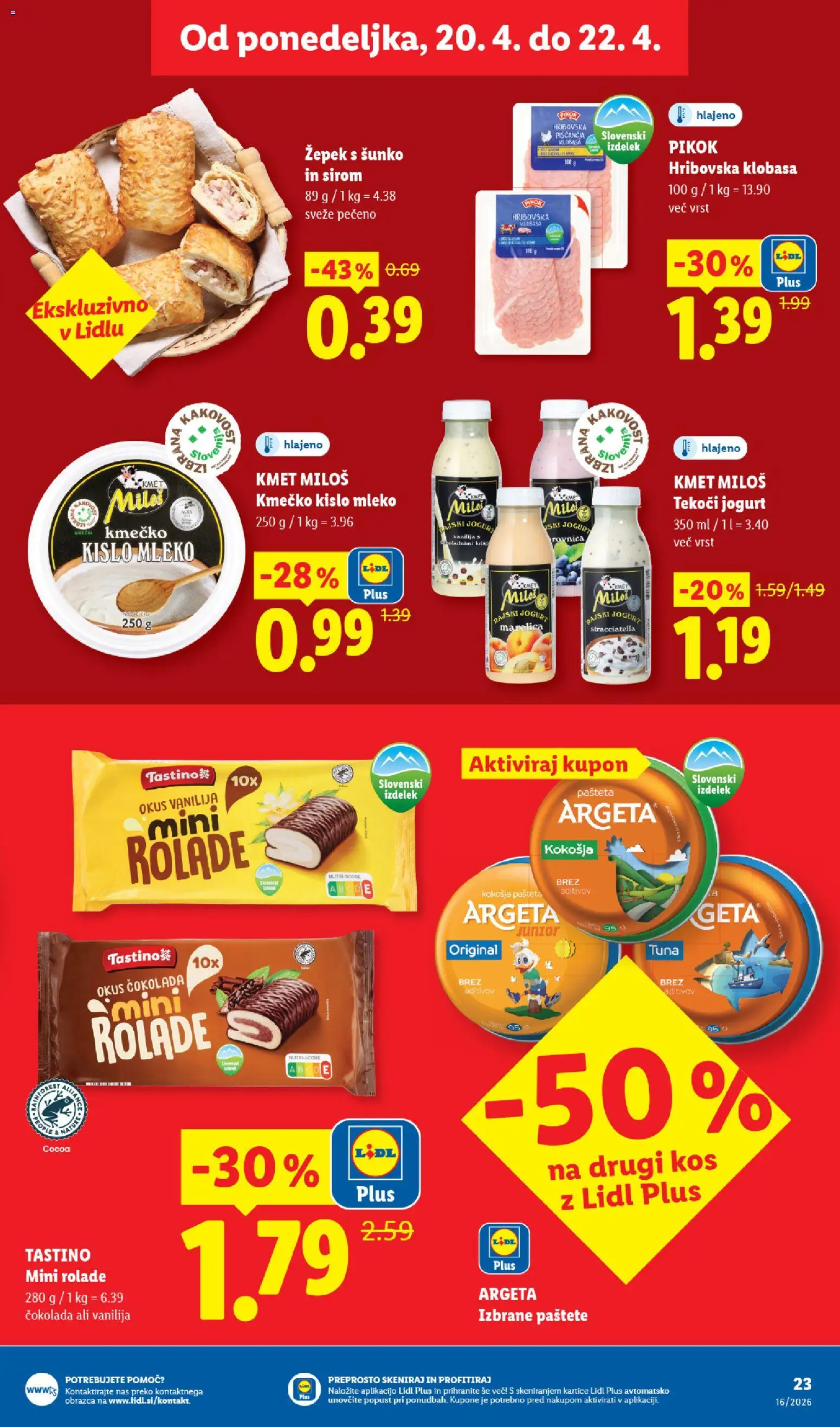 Novi Lidl katalog ponudbe – veljaven od 16.04.2026 | Stran: 47