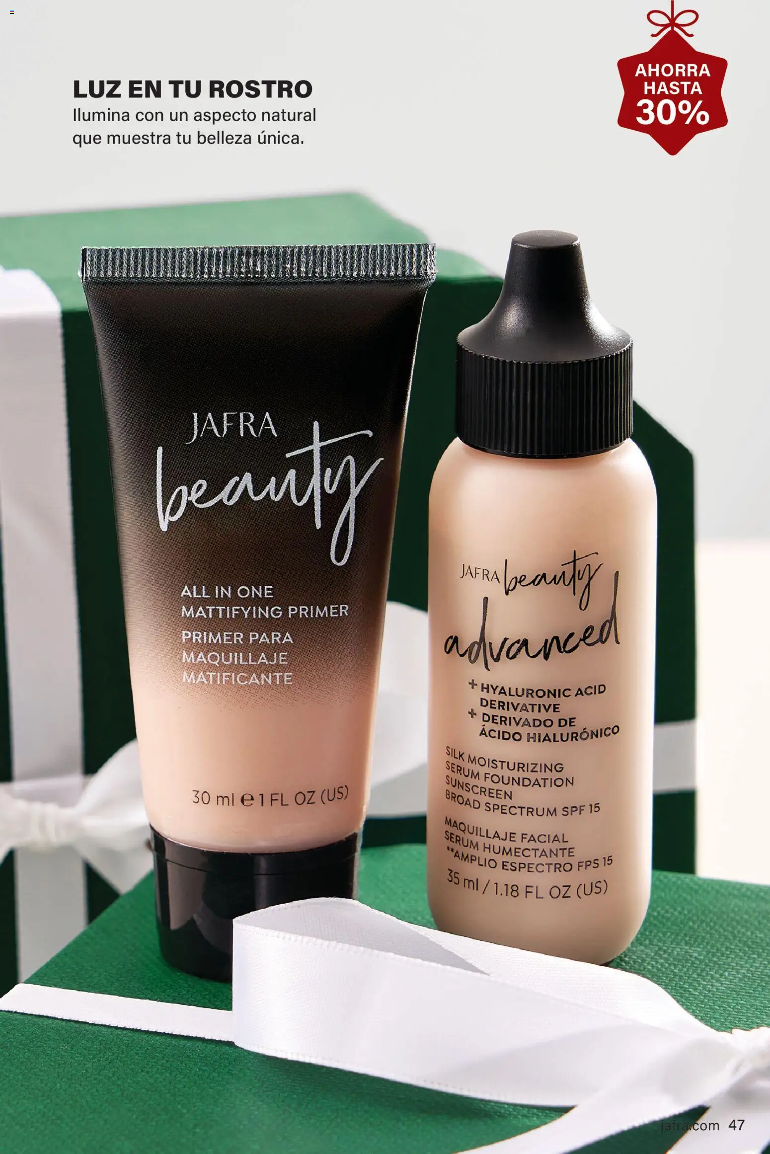 JAFRA folleto │ válido desde el 01.12.2025 | Página: 47 | Productos: Maquillaje, Sérum