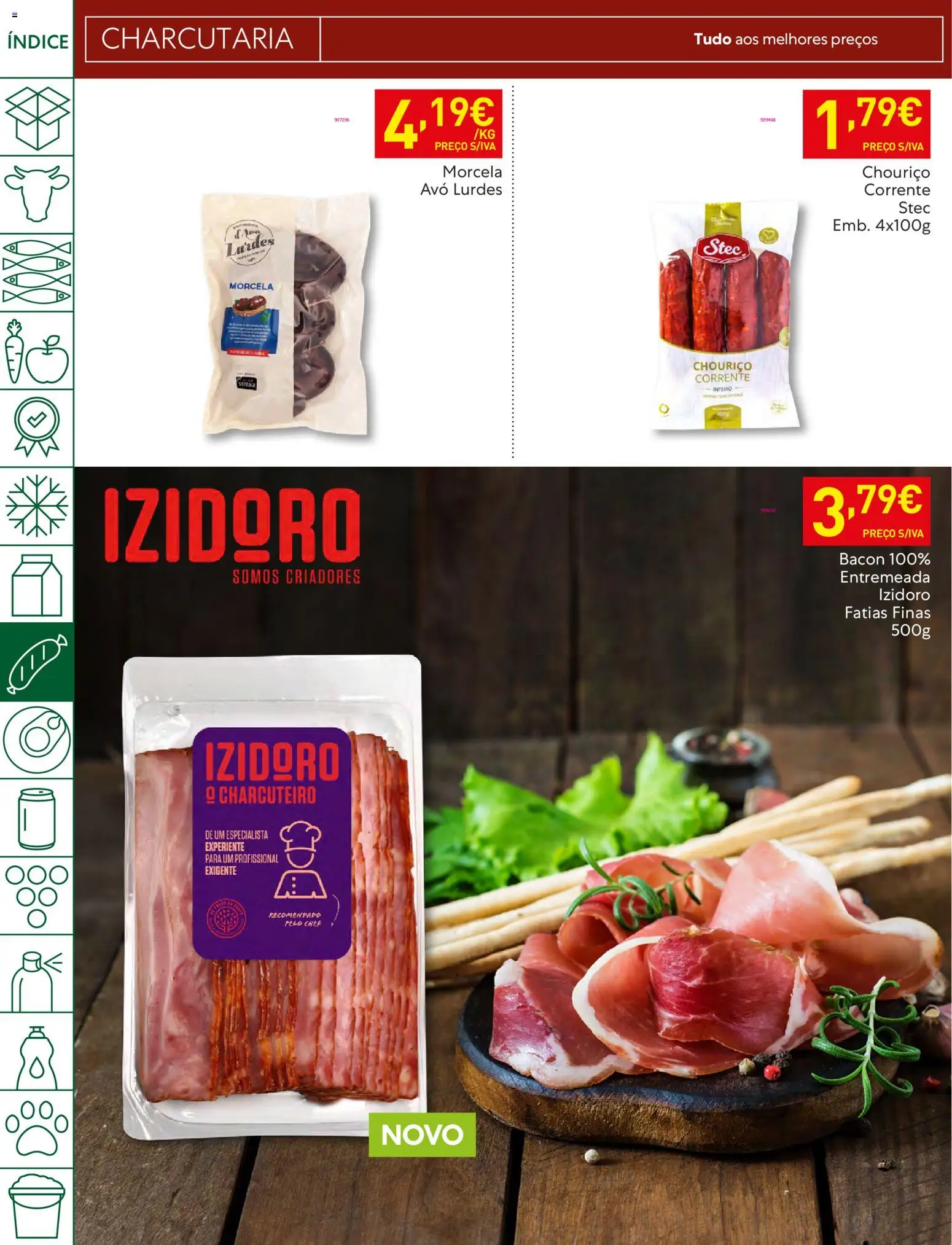 Recheio folheto │ válido de 03.02.2026 | Página: 24 | Produtos: Bacon, Chouriço