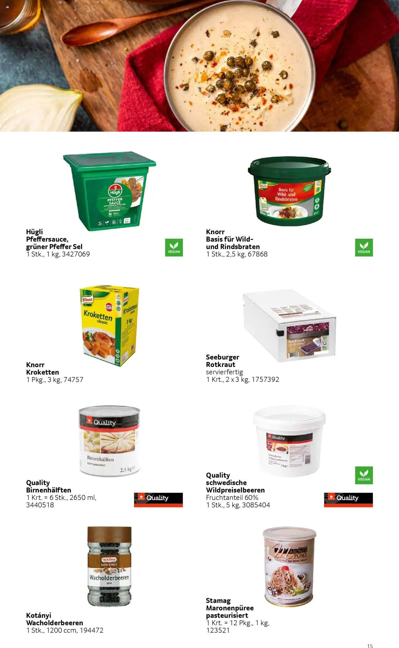Transgourmet Highlight-Folder Wild gültig ab 26.08.2024 | Seite: 15 | Produkte: Pfeffer