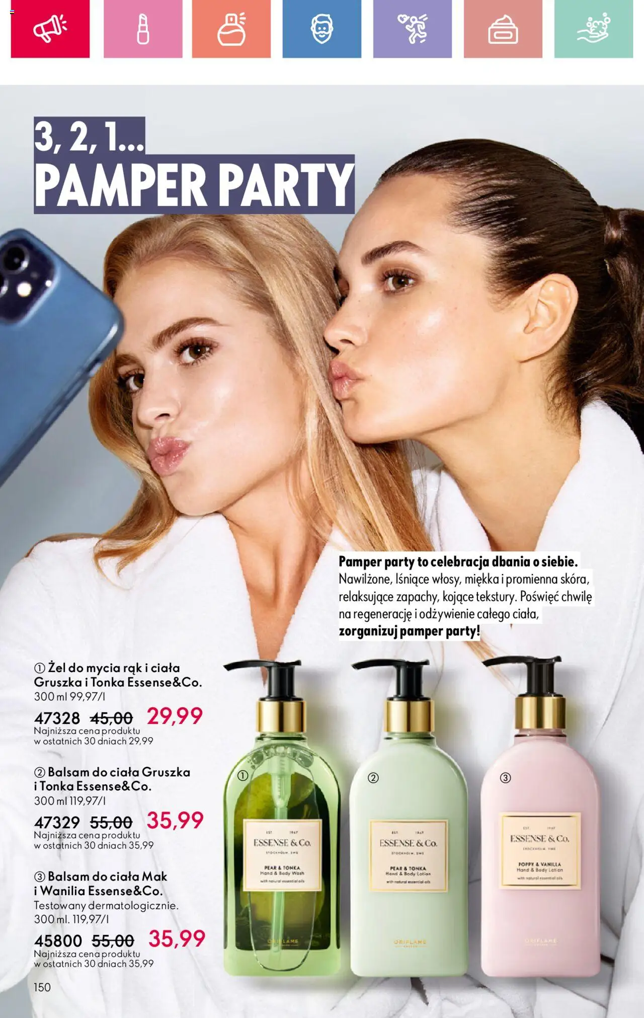 Oriflame Katalog 11 2025 od 27.07.2025 | Strona: 150 | Produkty: Gruszka, Mak, Body, Lotion