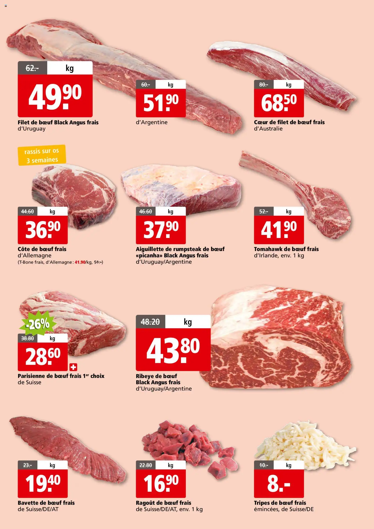 Aligro Aktionen Foire à la Viande Chavannes, Matran, Genève, Sion – gültig ab 23.08.2026 | Seite: 2