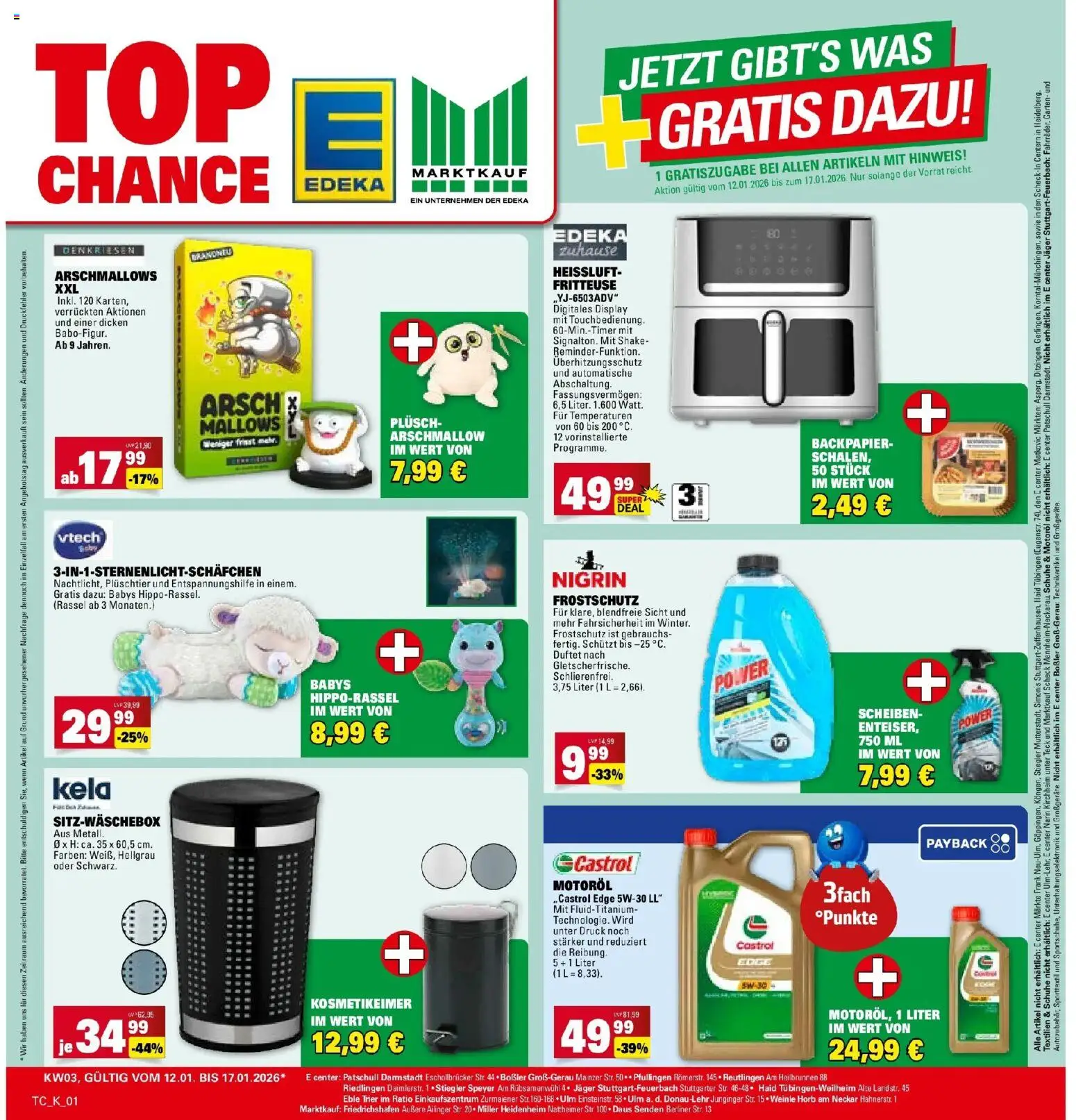 Marktkauf - Marktkauf: Wochenangebote – gültig ab 11.01.2026 | Seite: 27 | Produkte: Berliner, Fritteuse