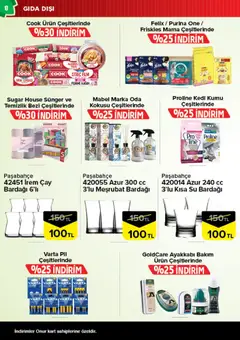 24.03.2026 tarihinden itibaren geçerli olan Onur Market kataloğu önizlemesi | Sayfa: 8
