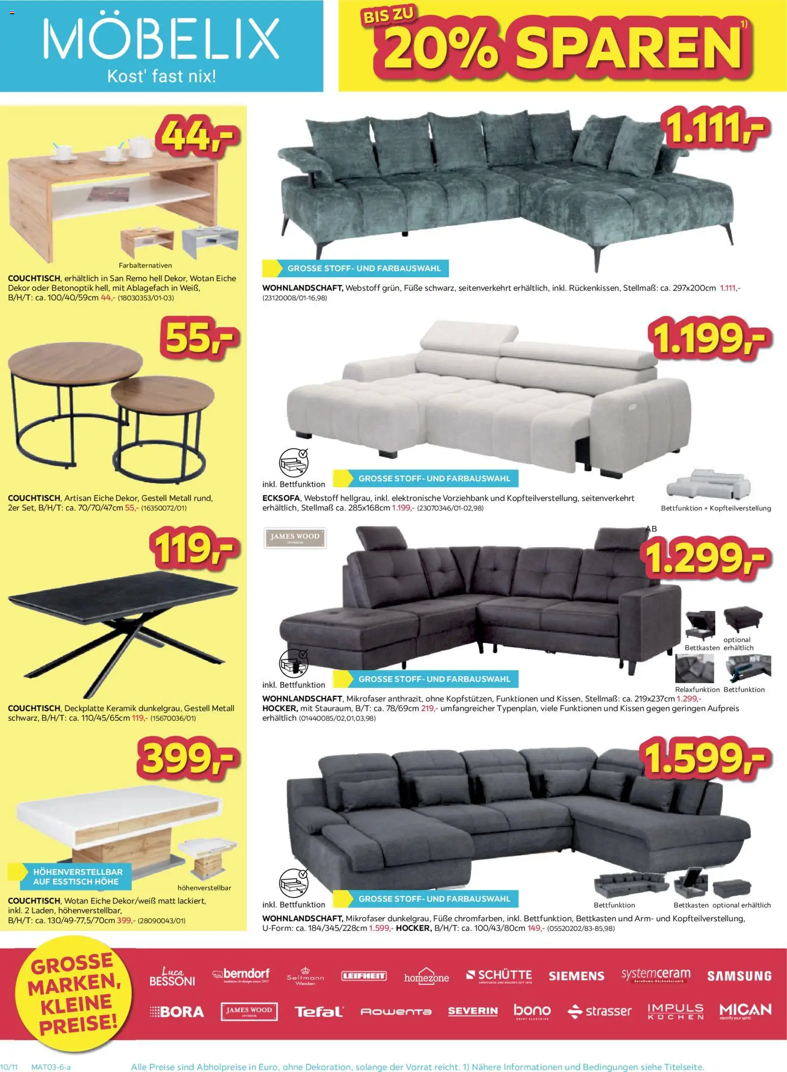 Möbelix Angebote gültig ab 23.02.2026 | Seite: 10 | Produkte: Kissen, Samsung