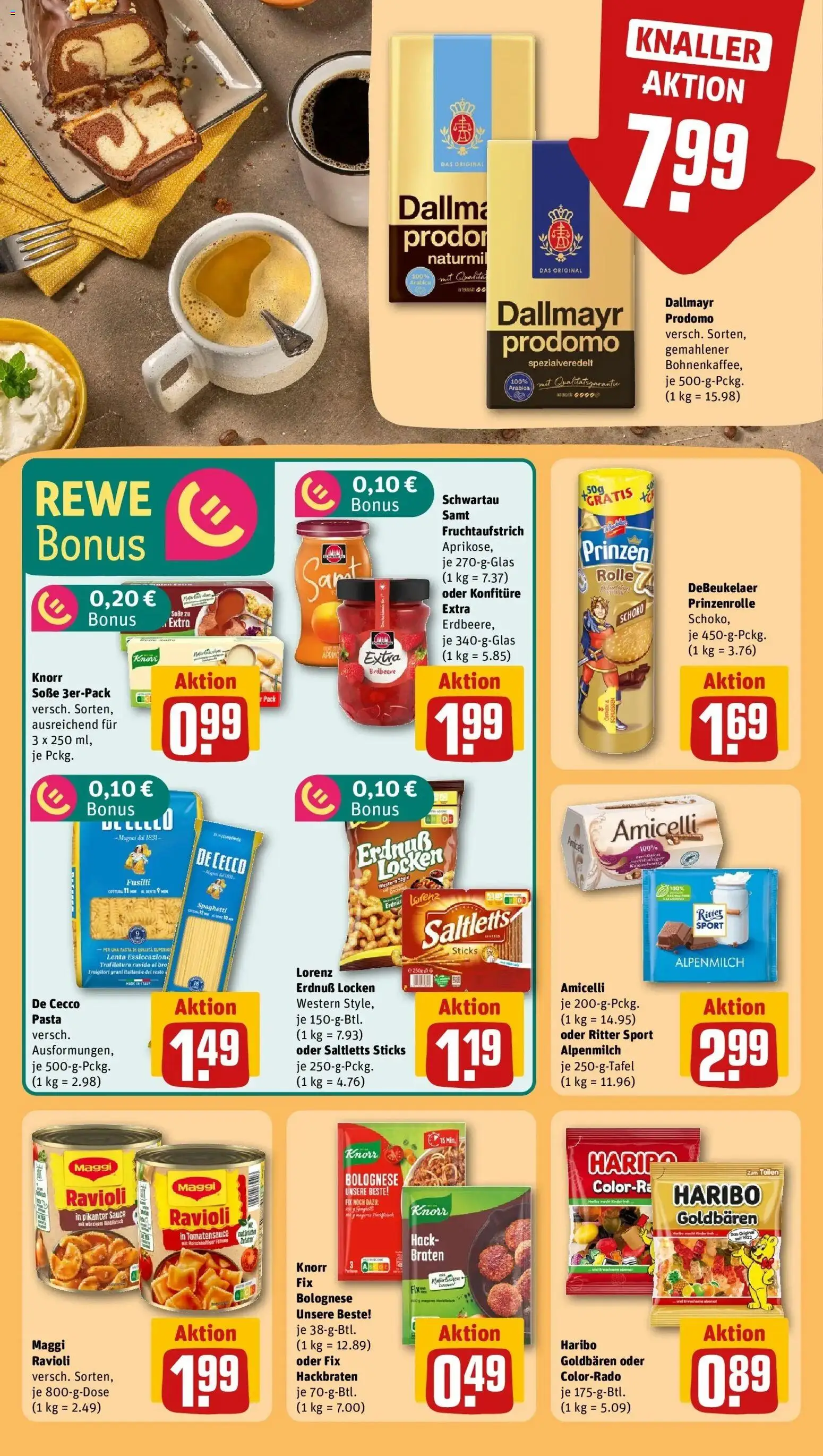 Rewe prospekt Buttenwiesen	 – gültig ab 22.02.2026 | Seite: 14 | Produkte: Knorr fix, Ritter sport, Knorr, Pasta