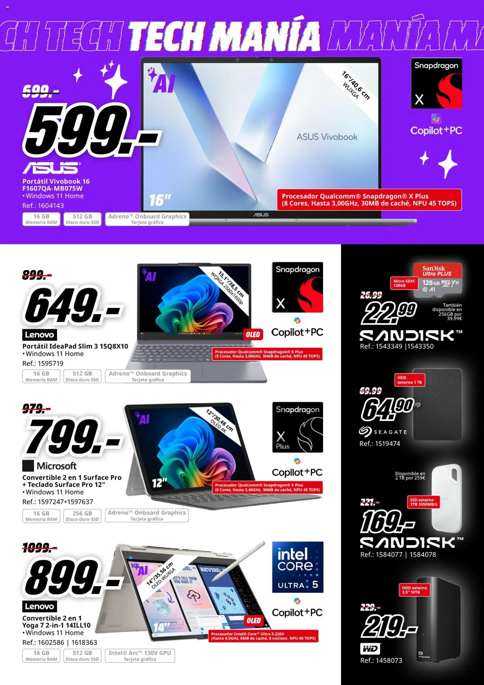 Media Markt folleto │ válido desde el 02.03.2026 | Página: 28 | Productos: Teclado, Disco