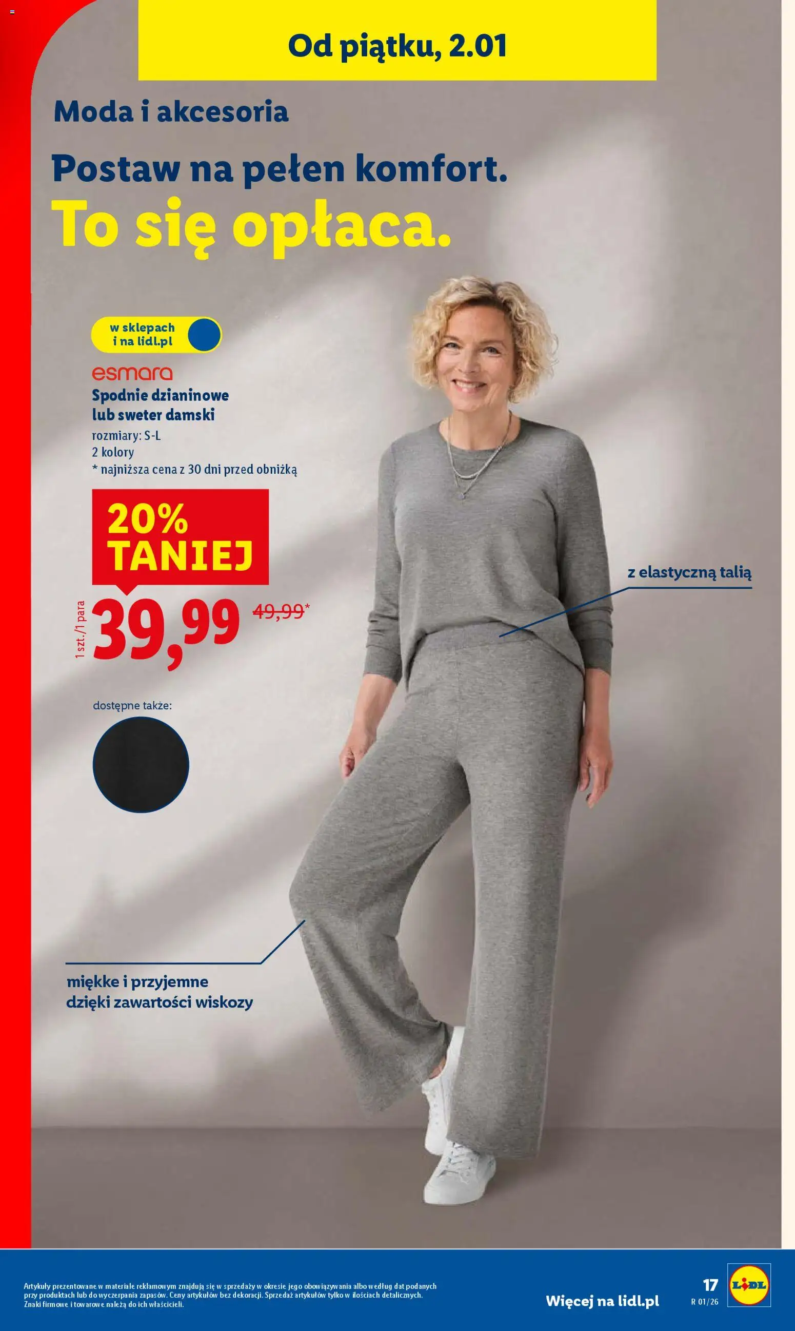 Lidl Katalog od 29.12.2025 | Strona: 21 | Produkty: Sweter, Spodnie