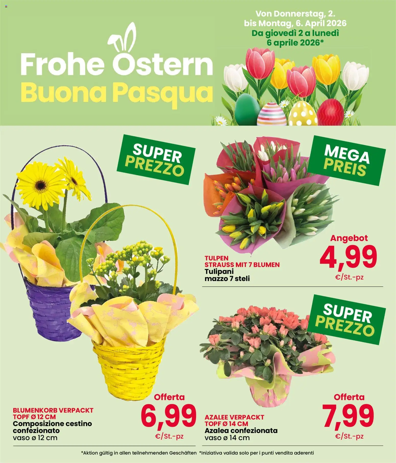 Volantino Despar del 02.04.2026 | Pagina: 4 | Prodotti: Cestino, Vaso