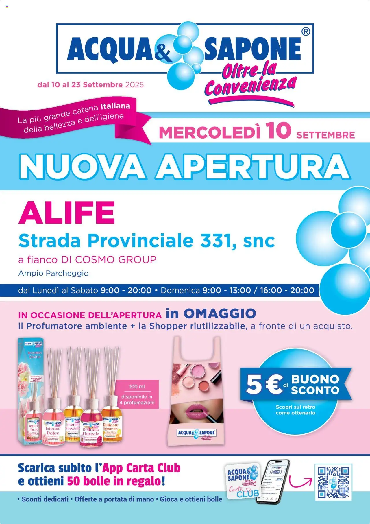 Volantino Acqua e Sapone del 10.09.2025 | Pagina: 1