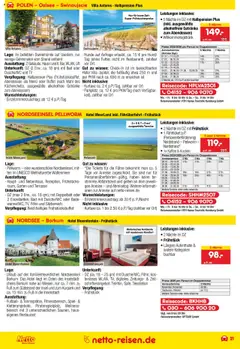 Netto Reisen Prospekt 	 – gültig ab 28.08.2025 | Seite: 21 | Produkte: Spiel, Kaffee, Uhr, TV