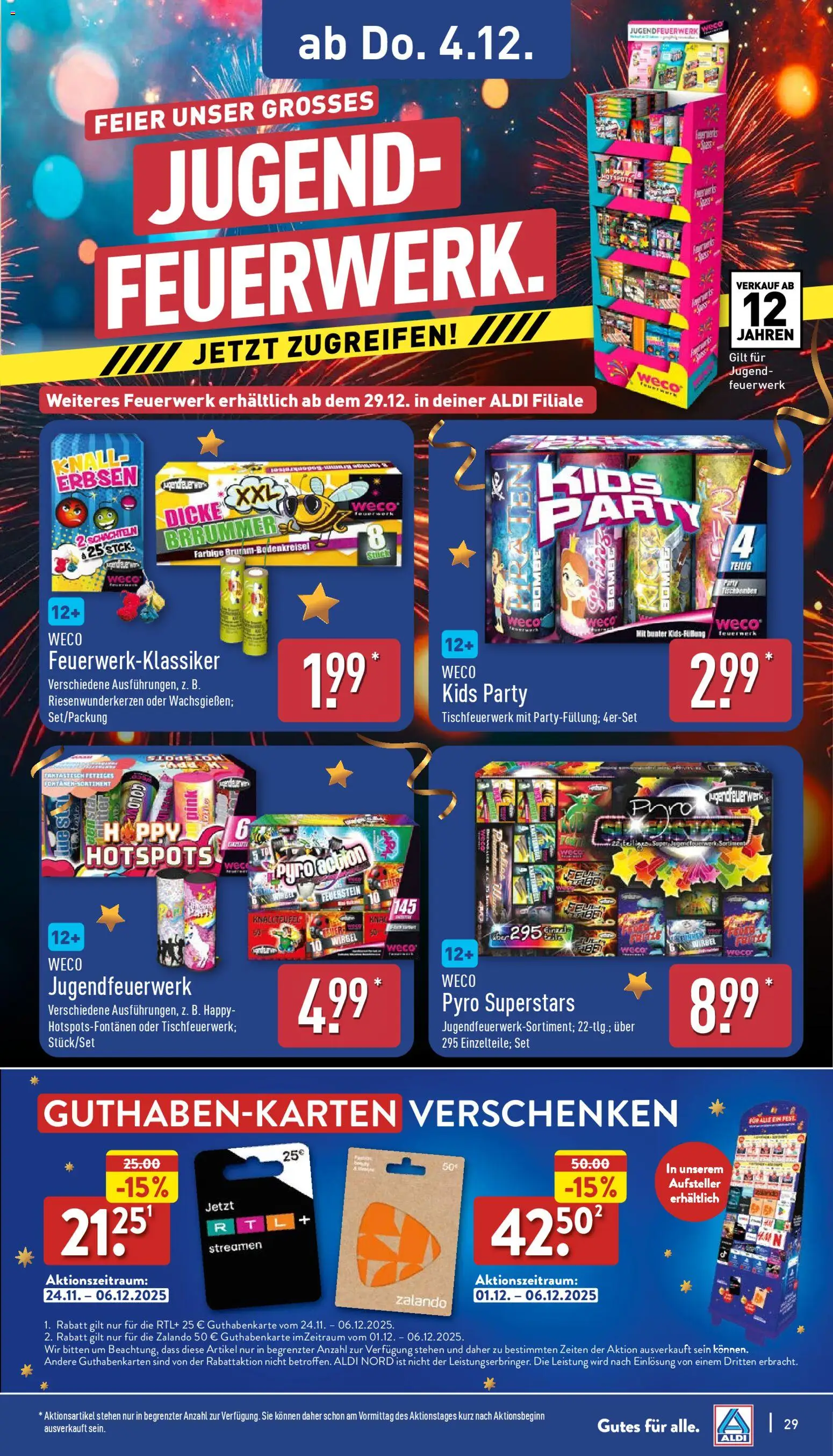 Aldi Prospekt 	 – gültig ab 01.12.2025 | Seite: 29 | Produkte: Erbsen