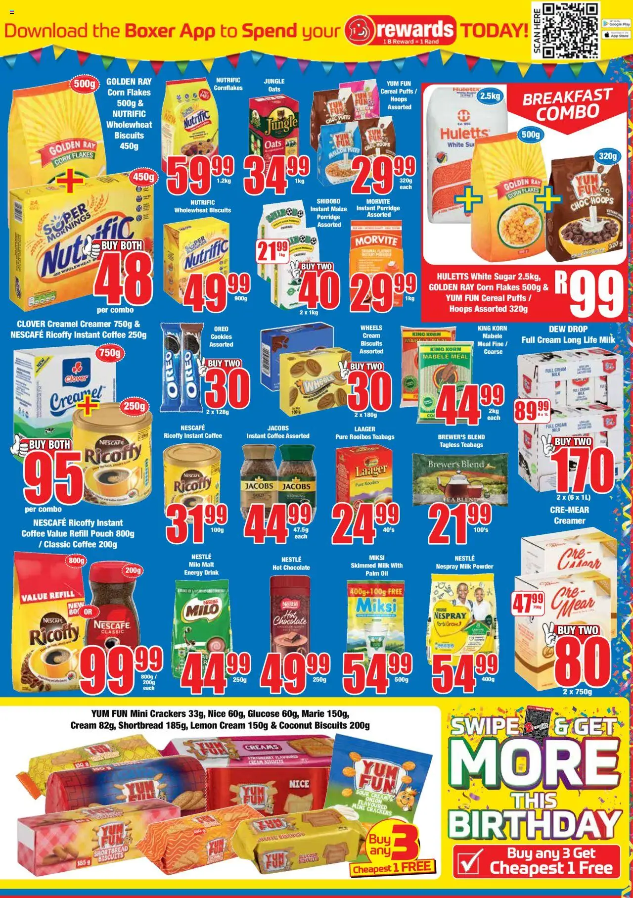 Boxer - KwaZulu-Natal - Inanda Specials │ valid from 11.08.2025 | Page: 5 | Products: Oil, Powder, Cookies, Flakes