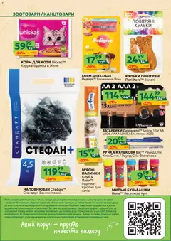 Близенько акції дійснийкції з 23.03.2026 | Сторінка: 56 | Товари: Батарейки, Желе, Ручка кулькова, Палички