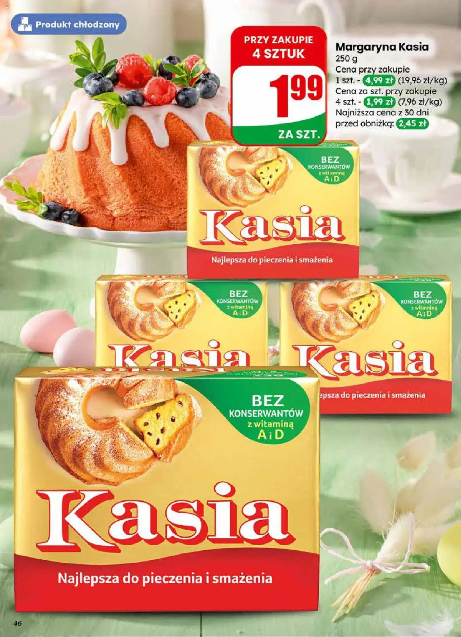 Dino gazetka od 01.04.2026 | Strona: 46 | Produkty: Margaryna kasia, Margaryna