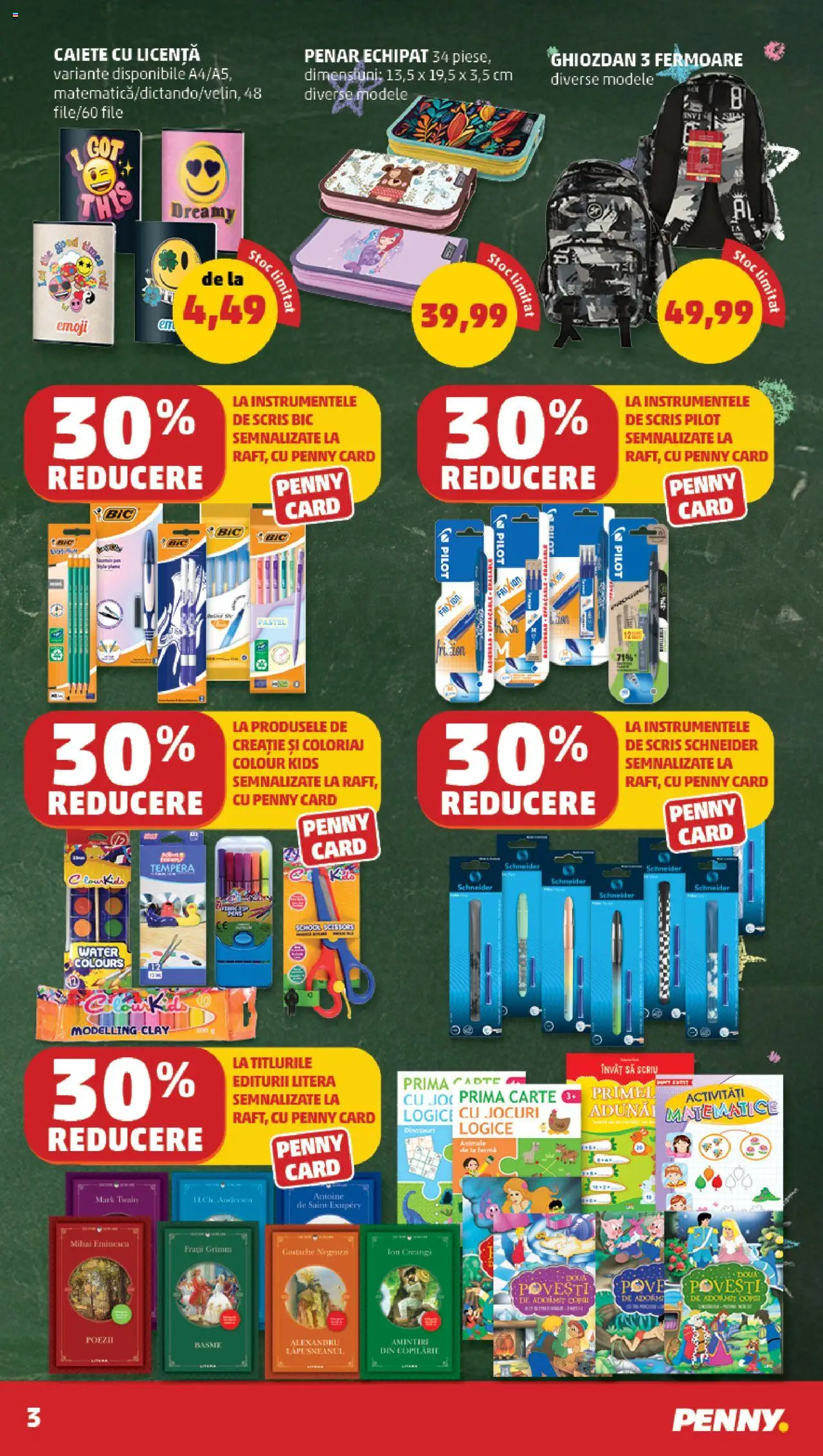 Catalog PENNY – valabil de la 20.08.2025 | Pagină: 3 | Produse: Ghiozdan