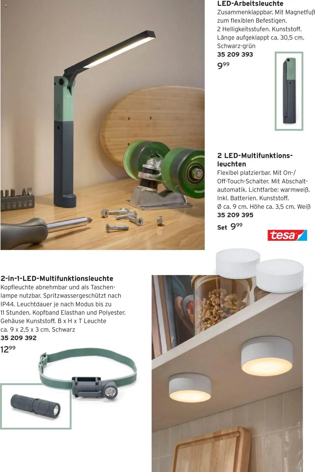 Prospekt Tchibo Selbst gemacht – Einfach schön - gültig ab dem 13.08.2025 | Seite: 10 | Produkte: Lampe