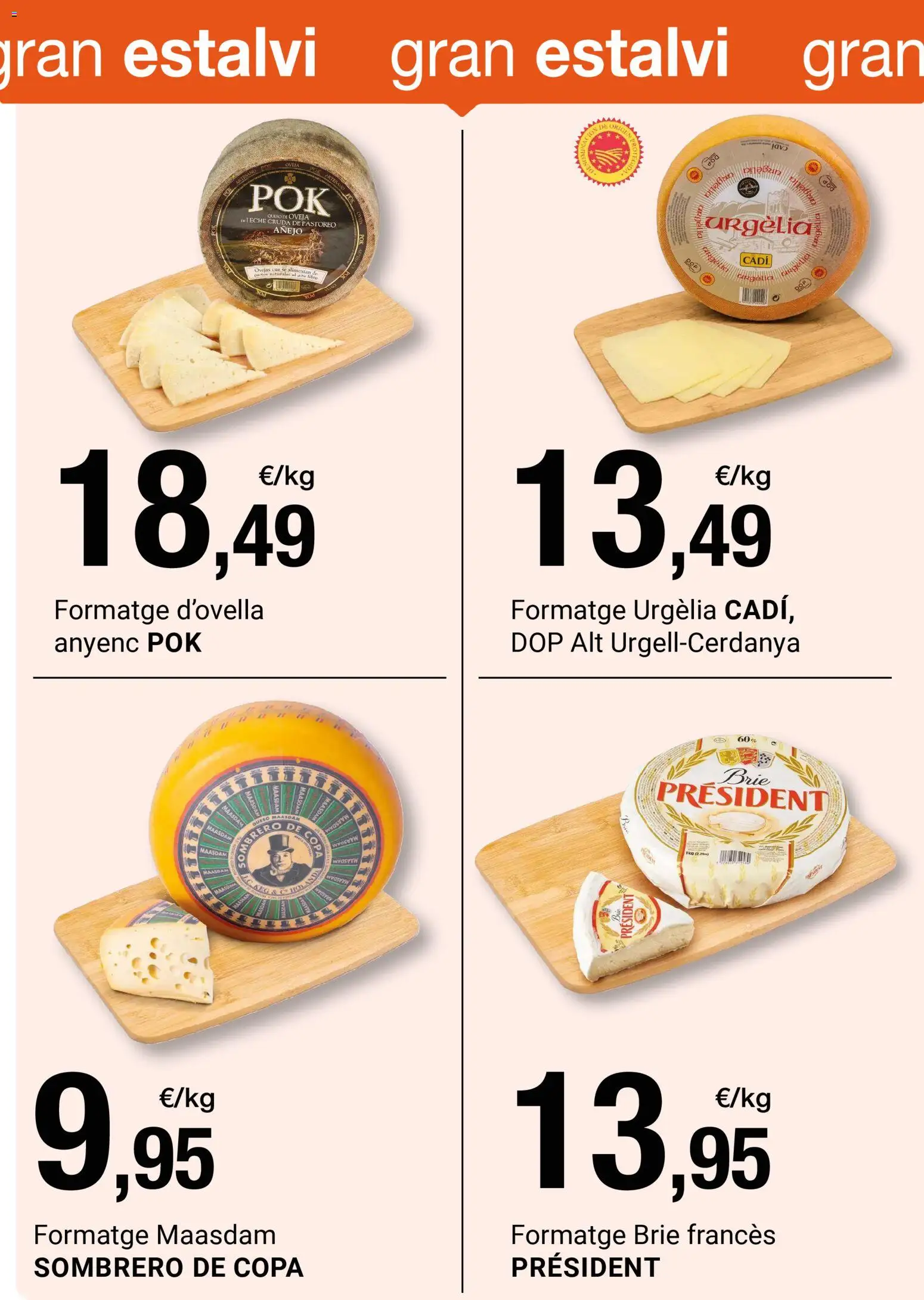 Bonpreu folleto │ válido desde el 03.03.2026 | Página: 52 | Productos: Queso de oveja, Leche, Queso