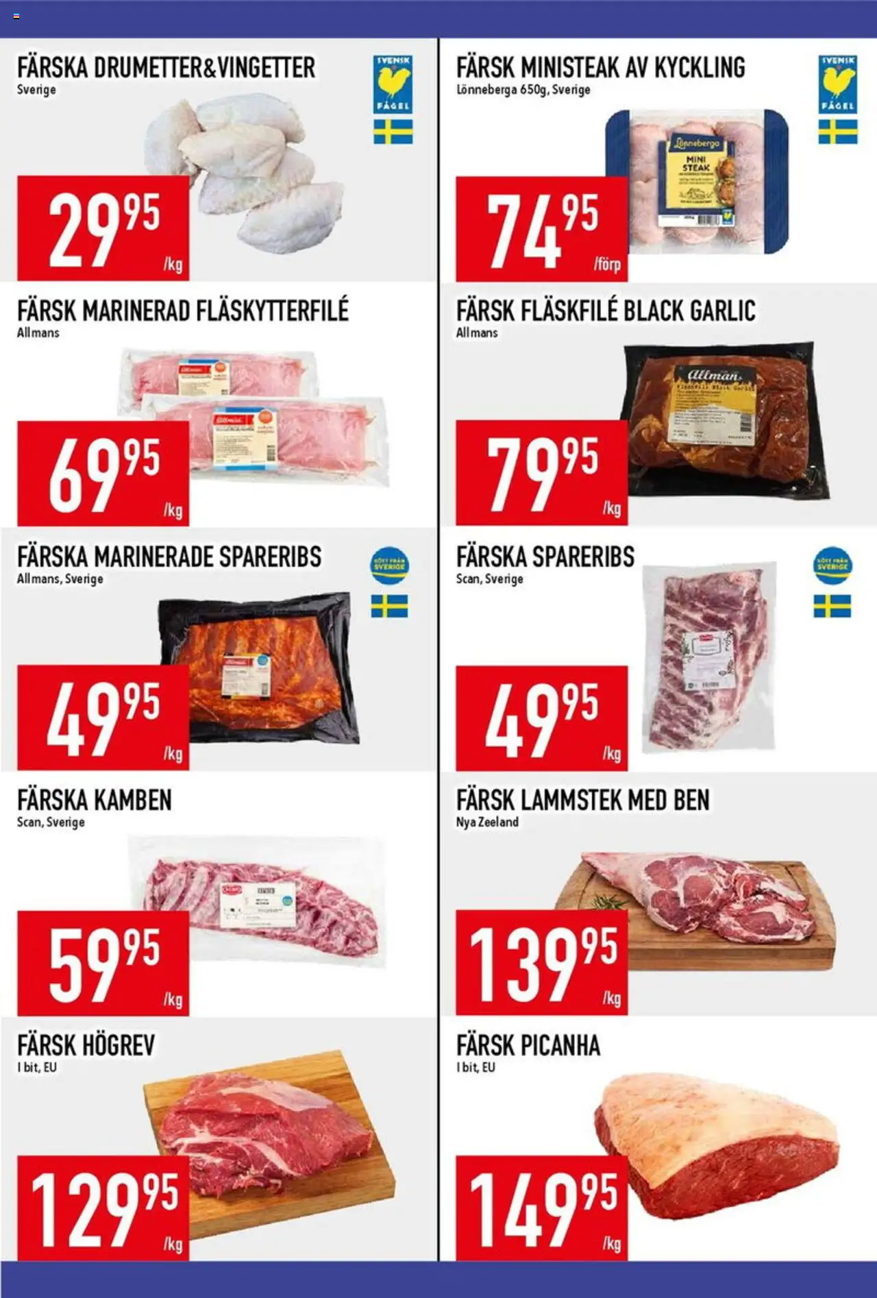 Matdax reklamblad aktuell från 04.08.2025 | Sida: 8 | Produkter: Fläskytterfilé