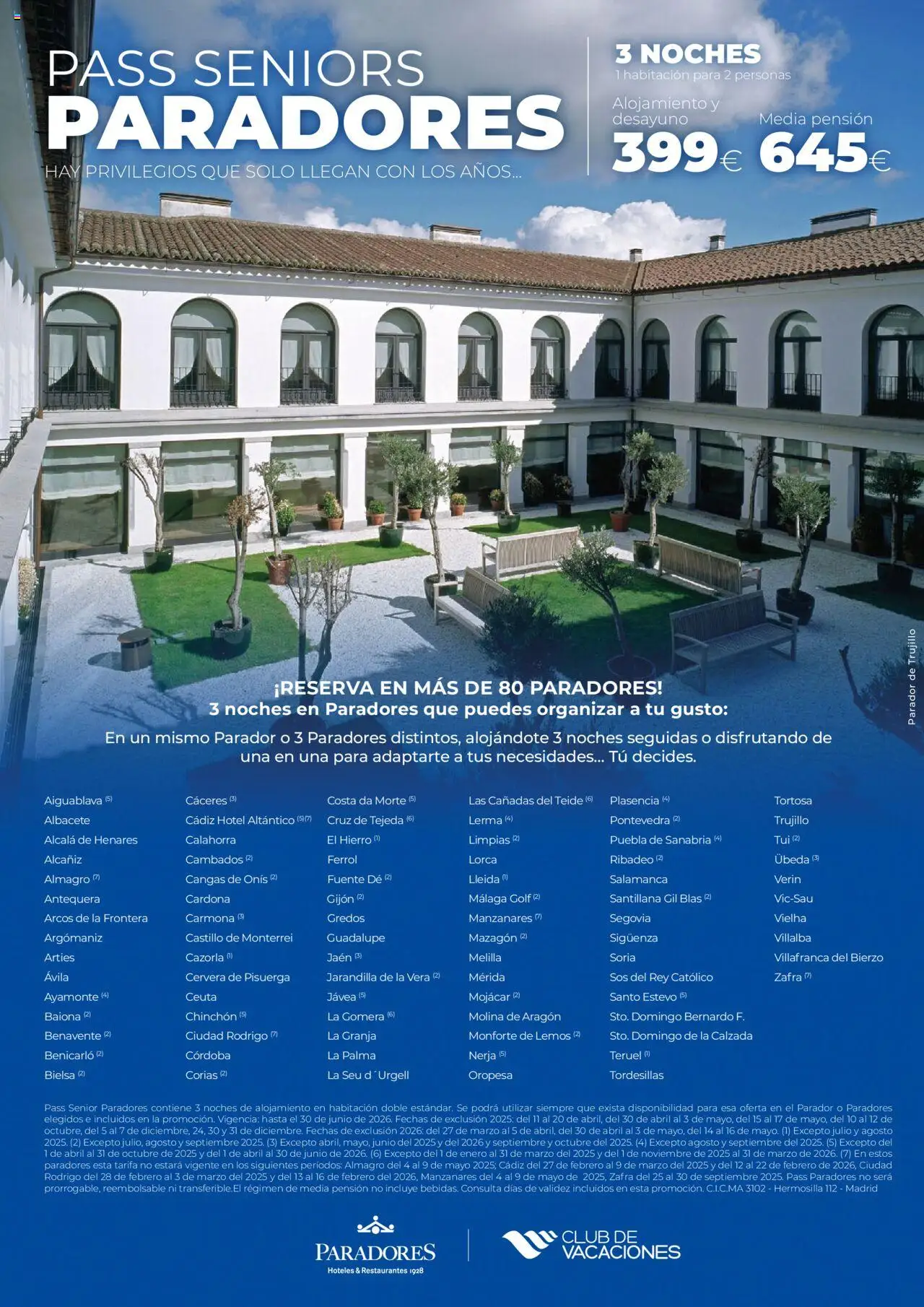 Viajes El Corte Inglés Club de Vacaciones │ válido desde el 01.01.2025 | Página: 7