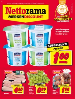 Nettorama - Folder - Voorbeeld van een folder van Nettorama, geldig van 04.08.2025