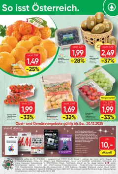 Spar Flugblatt ab 18.12.2025 gültig | Seite: 20