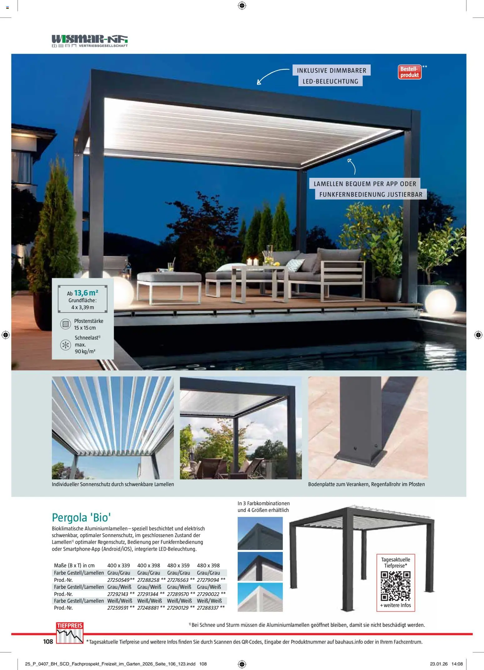 Bauhaus Freizeit im Garten gültig ab 01.05.2026 | Seite: 108