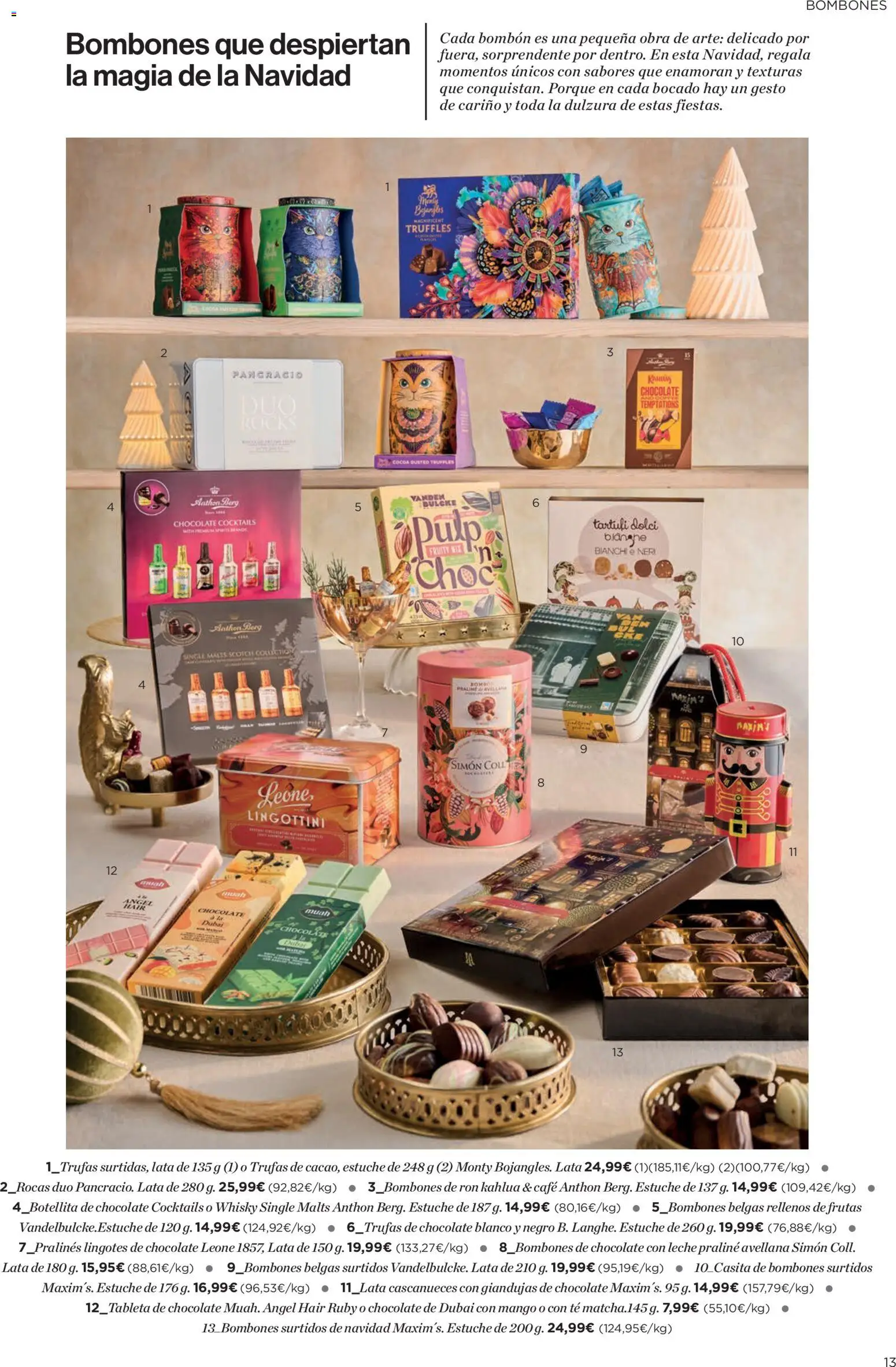 Supercor Península y Baleares │ válido desde el 20.11.2025 | Página: 13 | Productos: Café, Chocolate, Whisky, Ρούτερ