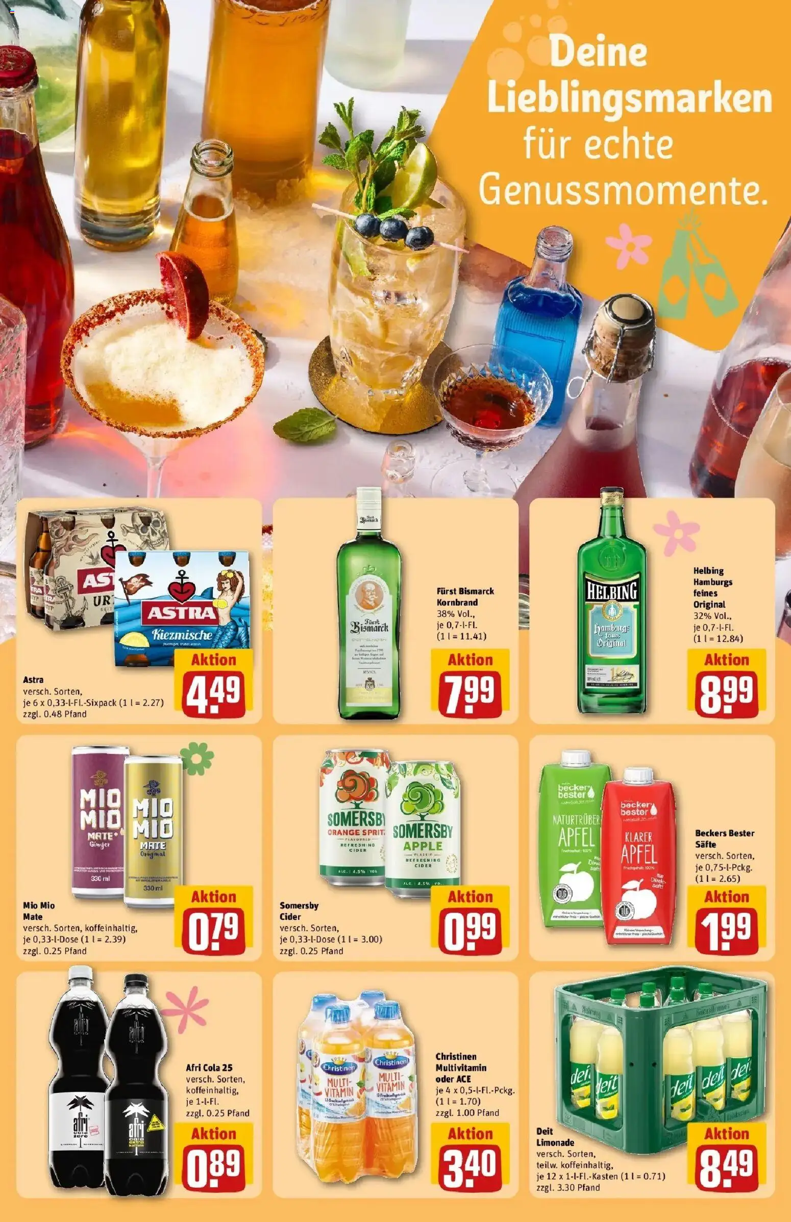 Rewe Prospekt Werther	 – gültig ab 30.03.2026 | Seite: 18 | Produkte: Cola, Astra, Mio mio mate, Apple